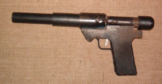 homemade shotgun pistol